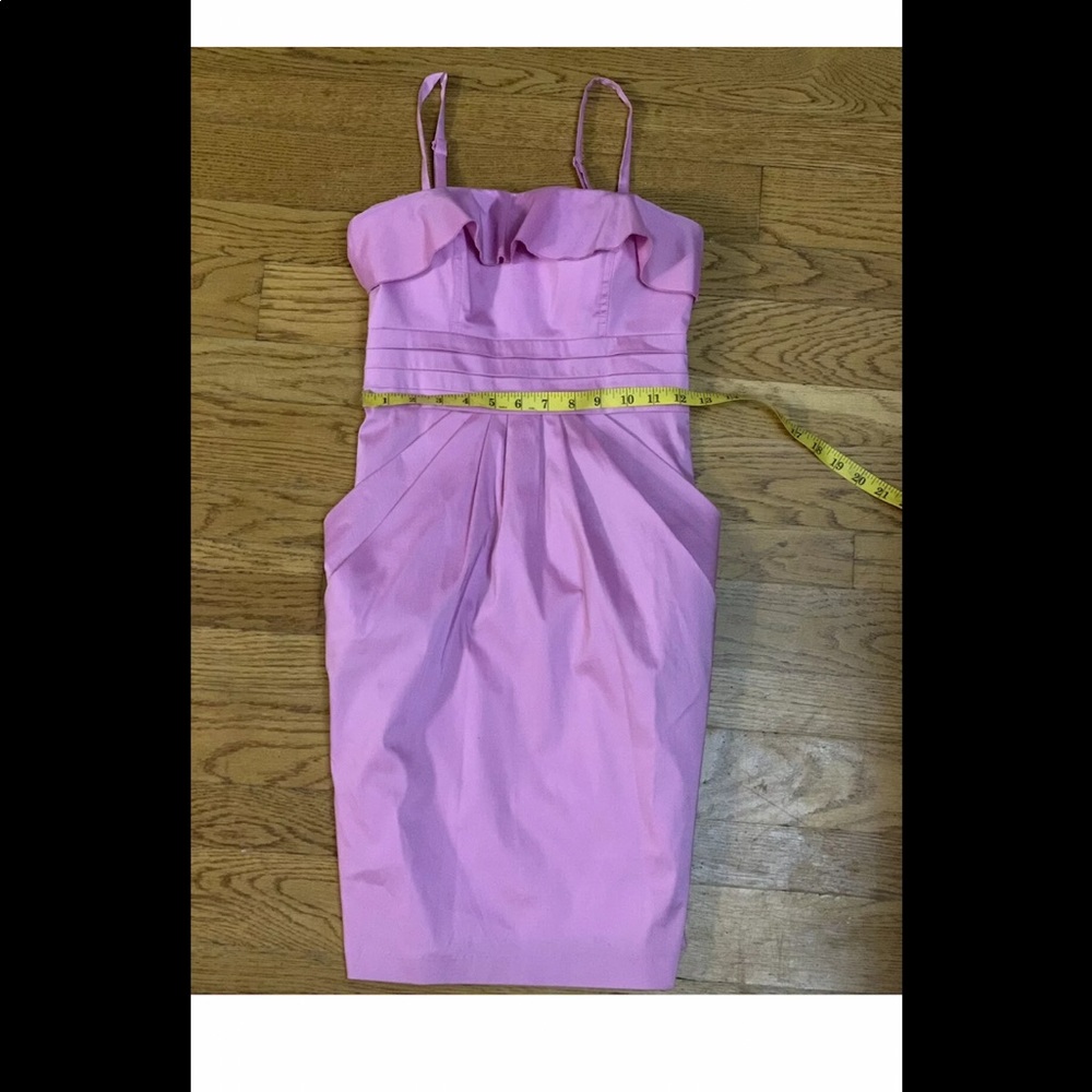 Jessica Simpson pink cocktail wiggle dress sz 2